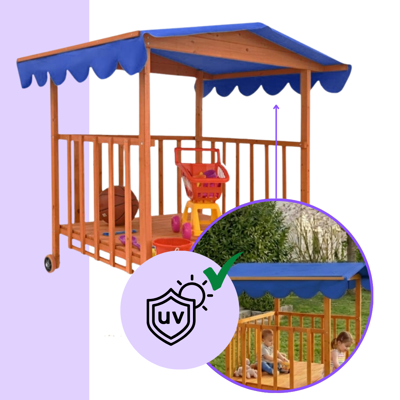 Pješčanik s verandom