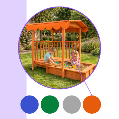 Pješčanik s verandom