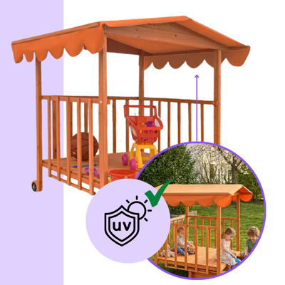 Pješčanik s verandom