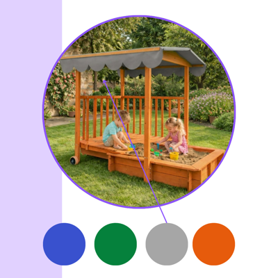 Pješčanik s verandom