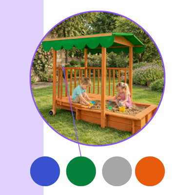 Pješčanik s verandom