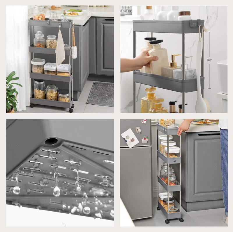 Uski valjkasti stalak za kuhinju Uski valjkasti stalak za kuhinju