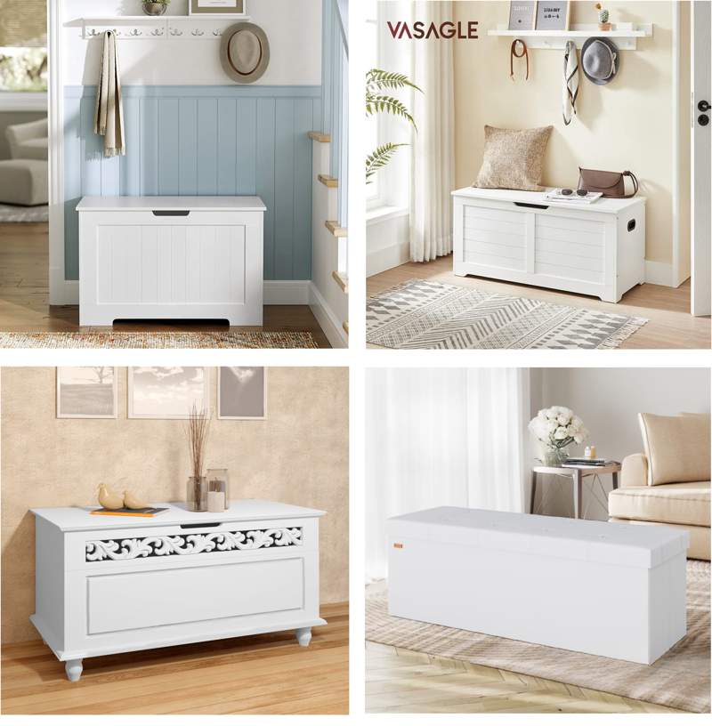 Drvene škrinje i taburei