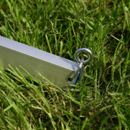 Aluminijski stalak za sušenje rublja FALCO, srebrna