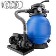 Pješčana filtracija za bazen AQUA, 10.200 l/h, plava