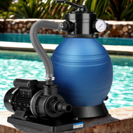 Pješčana filtracija za bazen AQUA, 10.200 l/h, plava