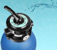 Pješčana filtracija za bazen AQUA, 10.200 l/h, plava