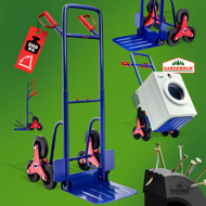 Transportna kolica rudle za stepenice CART, max. 200kg, plava