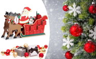 Adventski kalendar NIKOLAS, 52x31x13 cm, višebojan