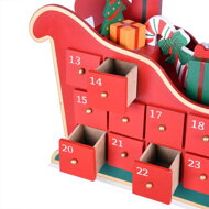 Adventski kalendar NIKOLAS, 52x31x13 cm, višebojan