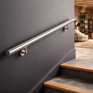 Rukohvat od nehrđajućeg čelika CHROME, 4,2×100cm, srebrna