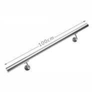 Rukohvat od nehrđajućeg čelika CHROME, 4,2×100cm, srebrna