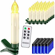 Svijeće za božićno drvce CANDLE, 20 kom, 10,5 cm, toplo bijelo svjetlo