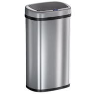 Senzorska kanta za otpad DEUS, 58 l, srebrna