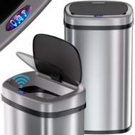 Senzorska kanta za otpad DEUS, 58 l, srebrna