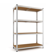 Regal s visokom nosivošću HEAVY, max. 700 kg, 160x90x40 cm, srebrna