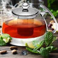 Čajnik sa sitom TEA 1,2 l, proziran, srebrni