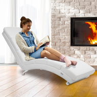 Ležaljka LONDON, 186×55×89cm, bijela