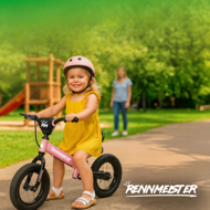 Dječji bicikl bez pedala QUIDO, od 3 godine, ružičasta