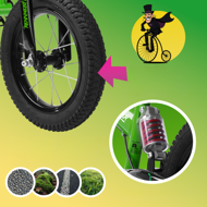 Dječji bicikl bez pedala QUIDO, od 3 godine, zelena