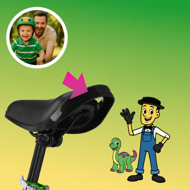 Dječji bicikl bez pedala QUIDO, od 3 godine, zelena