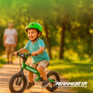 Dječji bicikl bez pedala QUIDO, od 3 godine, zelena