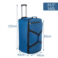 Putna torba na kotačima JOY 160 l, plava