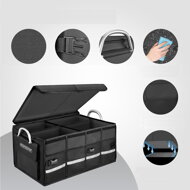 Organizator za prtljažnik automobila LEROY, 63 l, 60x35x30 cm, crni