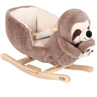 Ljuljajući lijenac s sigurnosnim pojasom, smeđa