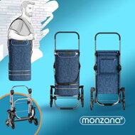 Kolica - Torba na kotače (za stepenice) COMFORT, plava 