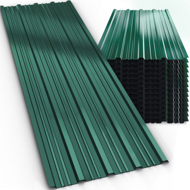 Trapezni lim ARON, set od 14 komada, 110×46 cm, zelena