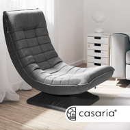 Ležaljka ABERDEEN, 87x60x105cm, siva