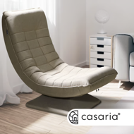 Ležaljka ABERDEEN, 87x60x105cm, bež