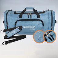 Putna torba za rame JERGY, 90 l, 65x32x33 cm, plava