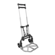 Visinski podesiva kolica TROY, max. 80 kg, srebrna/crna