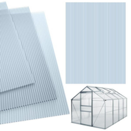 Komorni polikarbonat MARK 4 mm, 60,5x121x0,4 cm, 14 kom, proziran