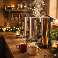 Kuhalo za vino/čaj COZY, 20 l, srebrno