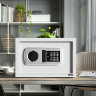 Električni namještajni sef SAFETY, 31x20x20 cm, srebrni