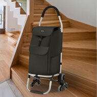 Kolica za kupovinu Shopper za stepenice, 45 l, 101x45x39 cm, crna