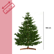 Umjetni božićni bor FROST, 150 cm, zeleni
