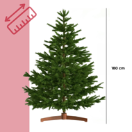 Umjetni božićni bor FROST, 180 cm, zeleni