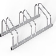Stalak za 3 bicikla BIKE, 71x32x27 cm, srebrni