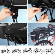 Torba za bicikl BIKER, 13 l,  crna