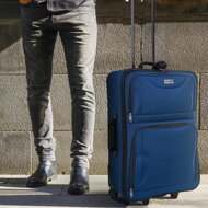 Set putnih kofera TRAVEL, 5-dijelni, tamnoplavi
