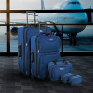 Set putnih kofera TRAVEL, 5-dijelni, tamnoplavi