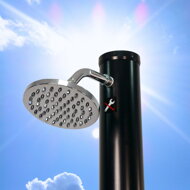 Solarni tuš DELFINA, 20 l, crni