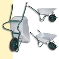 Tačke GREEN BARRY pocinčane, maks. kapacitet 100 l / 250 kg, zeleno-crne