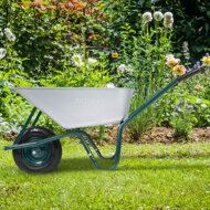 Tačke GREEN BARRY pocinčane, maks. kapacitet 100 l / 250 kg, zeleno-crne
