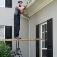 Teleskopski nosači za skelu DANNY, set od 2 komada, max. 200 kg, 69x57x81–130 cm, srebrno/plave