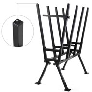 Stalak za piljenje drva AXEL, 80x54x103 cm, crni